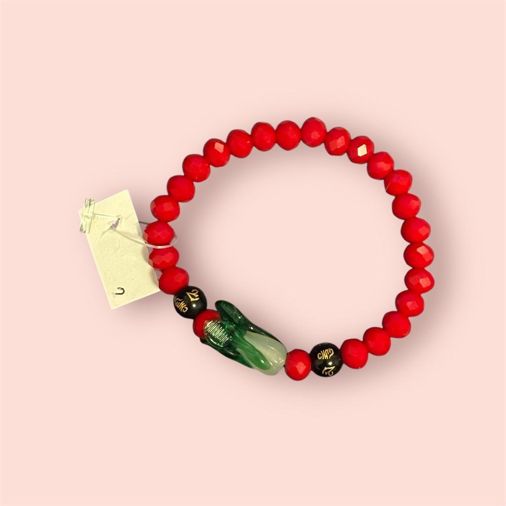 J31 - Red Lucky Feng Shui Bracelet